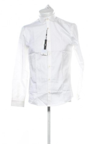 Ανδρικό πουκάμισο Jack & Jones, Μέγεθος M, Χρώμα Λευκό, Τιμή 42,99 €