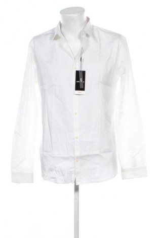 Ανδρικό πουκάμισο Jack & Jones, Μέγεθος XL, Χρώμα Λευκό, Τιμή 52,99 €