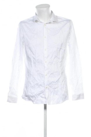 Ανδρικό πουκάμισο Jack & Jones, Μέγεθος XL, Χρώμα Λευκό, Τιμή 42,99 €