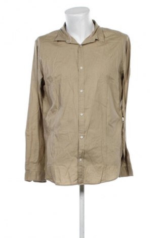 Ανδρικό πουκάμισο Jack & Jones, Μέγεθος XL, Χρώμα  Μπέζ, Τιμή 11,99 €