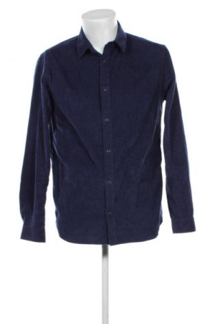 Ανδρικό πουκάμισο Jack & Jones, Μέγεθος L, Χρώμα Μπλέ, Τιμή 11,99 €