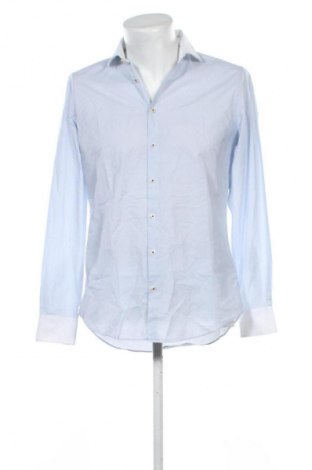 Herrenhemd Jake*s, Größe M, Farbe Blau, Preis 27,66 €