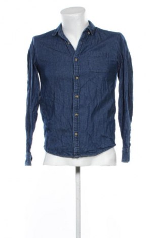 Cămașă de bărbați Pull&Bear, Mărime S, Culoare Albastru, Preț 50,99 Lei