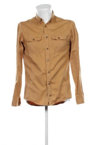 Cămașă de bărbați Pull&Bear, Mărime M, Culoare Galben, Preț 50,99 Lei