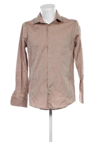 Herrenhemd Seidensticker, Größe M, Farbe Beige, Preis 17,36 €