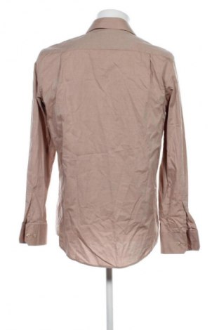 Herrenhemd Seidensticker, Größe M, Farbe Beige, Preis 17,36 €