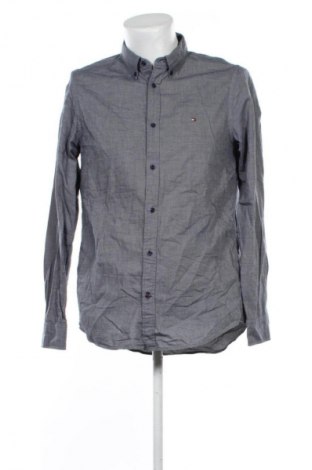 Herrenhemd Tommy Hilfiger, Größe L, Farbe Grau, Preis 46,99 €