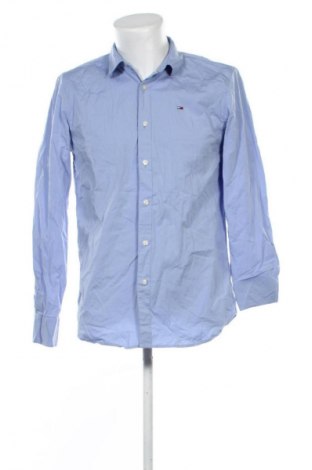 Herrenhemd Tommy Jeans, Größe L, Farbe Blau, Preis 50,99 €