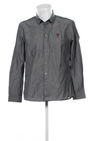Cămașă de bărbați U.S. Polo Assn., Mărime L, Culoare Gri, Preț 171,99 Lei