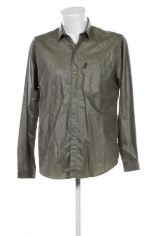 Herrenhemd Unbranded, Größe L, Farbe Grün, Preis 14,99 €