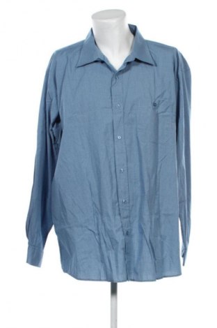 Herrenhemd Unbranded, Größe 4XL, Farbe Blau, Preis 14,83 €