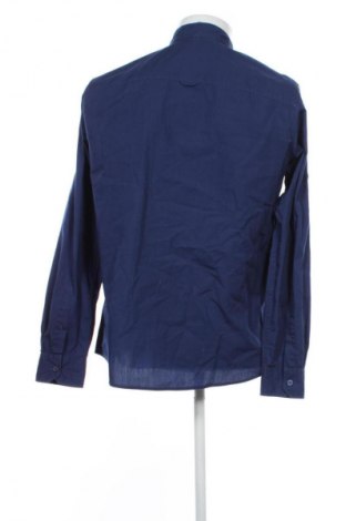 Cămașă de bărbați United Colors Of Benetton, Mărime L, Culoare Albastru, Preț 206,87 Lei