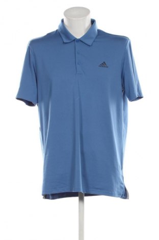 Herren Shirt Adidas, Größe L, Farbe Blau, Preis 17,99 €