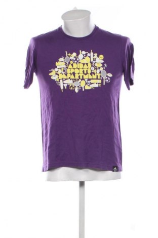Herren T-Shirt Adidas, Größe S, Farbe Lila, Preis 14,00 €