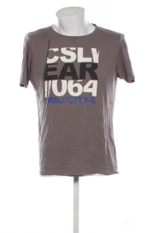 Tricou de bărbați Angelo Litrico, Mărime L, Culoare Gri, Preț 33,99 Lei