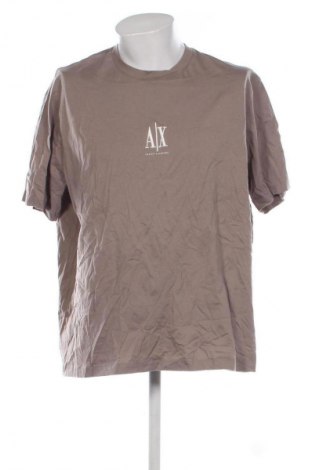 Męski T-shirt Armani Exchange, Rozmiar XXL, Kolor Brązowy, Cena 374,99 zł