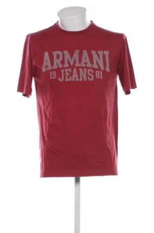 Herren T-Shirt Armani Jeans, Größe L, Farbe Rot, Preis € 31,72