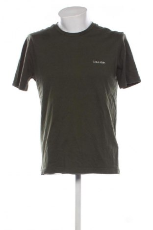 Herren T-Shirt Calvin Klein, Größe L, Farbe Grün, Preis € 22,99