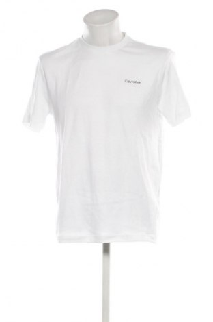 Męski T-shirt Calvin Klein, Rozmiar L, Kolor Biały, Cena 167,99 zł