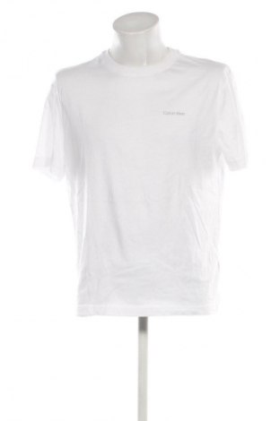 Tricou de bărbați Calvin Klein, Mărime XL, Culoare Alb, Preț 234,99 Lei