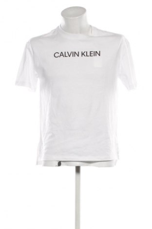 Herren Shirt Calvin Klein, Größe S, Farbe Weiß, Preis 35,99 €
