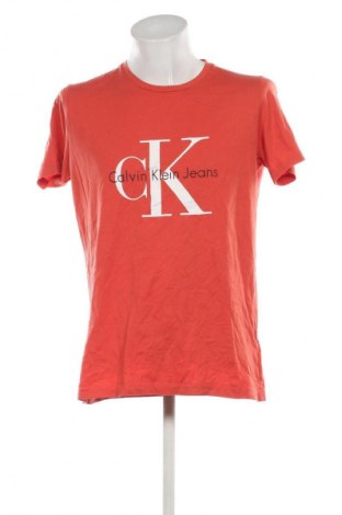 Pánské tričko  Calvin Klein Jeans, Velikost XXL, Barva Oranžová, Cena  759,00 Kč