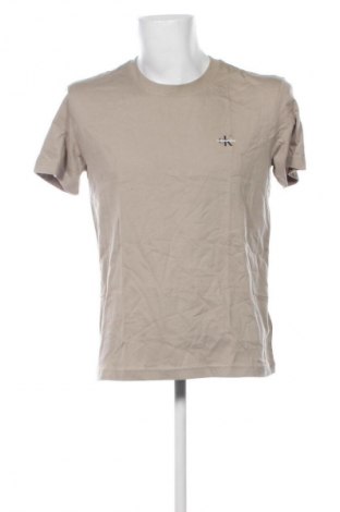 Herren T-Shirt Calvin Klein Jeans, Größe M, Farbe Braun, Preis 53,99 €