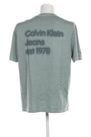 Ανδρικό t-shirt Calvin Klein Jeans, Μέγεθος M, Χρώμα Πράσινο, Τιμή 53,99 €