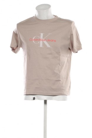 Férfi póló Calvin Klein Jeans, Méret S, Szín Barna, Ár 12 939 Ft