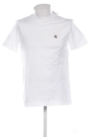 Herren T-Shirt Calvin Klein Jeans, Größe S, Farbe Weiß, Preis € 44,99