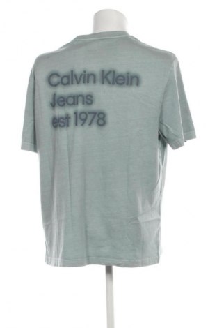 Tricou de bărbați Calvin Klein Jeans, Mărime M, Culoare Verde, Preț 101,99 Lei