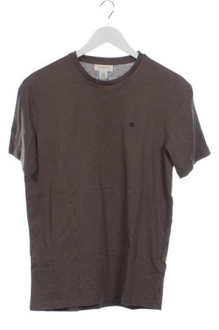 Herren T-Shirt Calvin Klein Jeans, Größe XS, Farbe Braun, Preis € 14,99