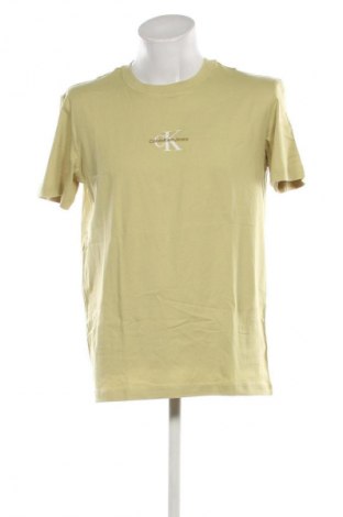 Tricou de bărbați Calvin Klein Jeans, Mărime L, Culoare Verde, Preț 234,99 Lei