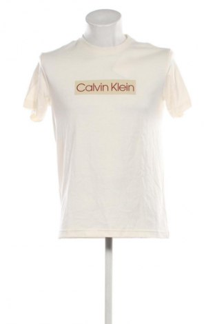 Pánské tričko  Calvin Klein Jeans, Velikost S, Barva Krémová, Cena  719,00 Kč