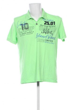Herren T-Shirt Camp David, Größe L, Farbe Grün, Preis € 34,99