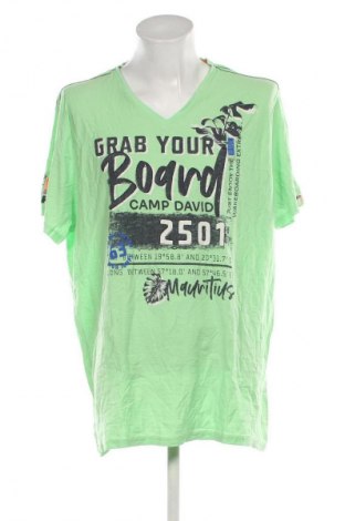 Herren T-Shirt Camp David, Größe XXL, Farbe Grün, Preis 21,99 €