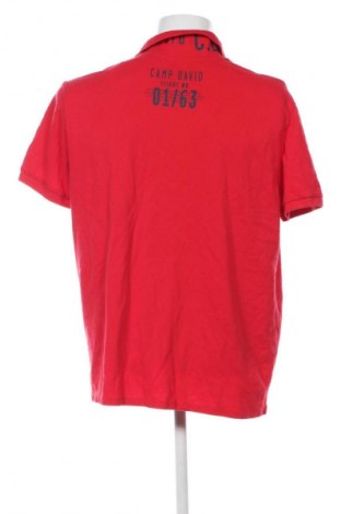 Herren T-Shirt Camp David, Größe 3XL, Farbe Rot, Preis € 14,99