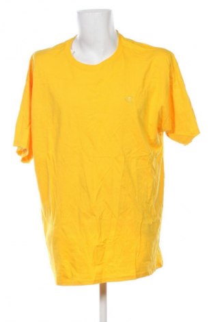 Ανδρικό t-shirt Champion, Μέγεθος XXL, Χρώμα Κίτρινο, Τιμή 29,99 €