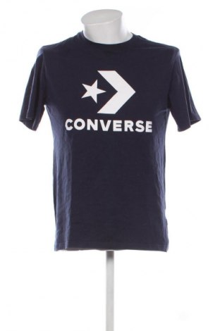 Herren T-Shirt Converse, Größe M, Farbe Blau, Preis € 14,99