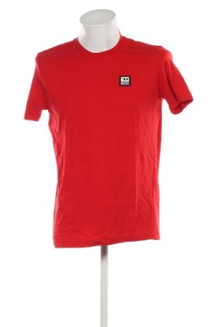 Ανδρικό t-shirt Diesel, Μέγεθος L, Χρώμα Κόκκινο, Τιμή 47,99 €