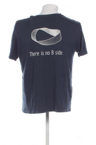 Ανδρικό t-shirt Earth Positive, Μέγεθος L, Χρώμα Μπλέ, Τιμή 7,99 €