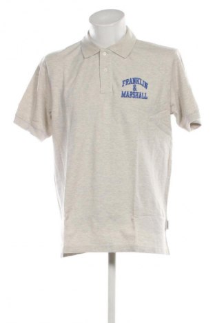 Herren T-Shirt Franklin & Marshall, Größe L, Farbe Grau, Preis 19,65 €