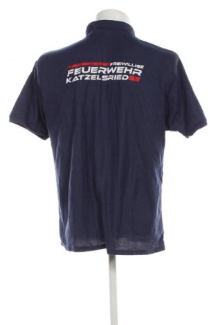 Herren T-Shirt Fruit Of The Loom, Größe XXL, Farbe Blau, Preis 5,99 €