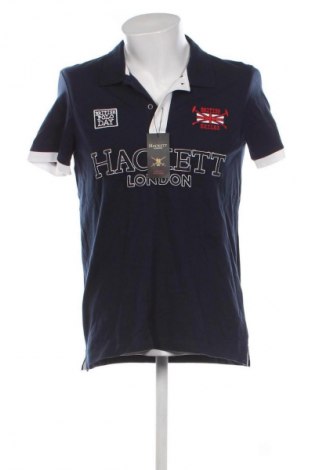 Tricou de bărbați Hackett, Mărime M, Culoare Albastru, Preț 213,99 Lei