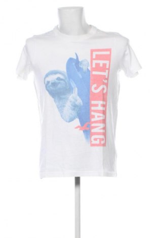 Herren T-Shirt Hollister, Größe XL, Farbe Weiß, Preis 7,68 €