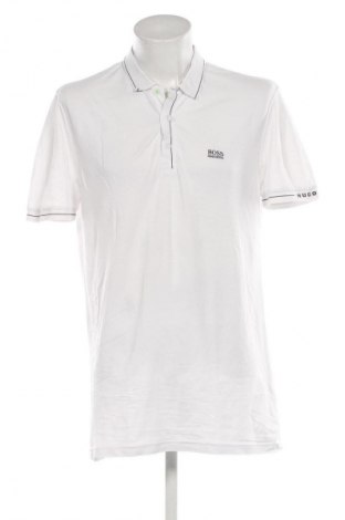 Herren T-Shirt Hugo Boss, Größe L, Farbe Weiß, Preis 50,99 €