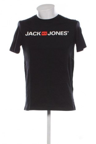 Ανδρικό t-shirt Jack & Jones, Μέγεθος M, Χρώμα Μαύρο, Τιμή 17,99 €