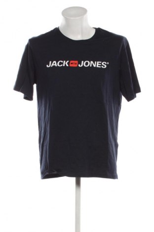 Ανδρικό t-shirt Jack & Jones, Μέγεθος XL, Χρώμα Μπλέ, Τιμή 21,99 €
