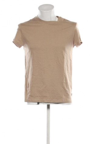 Tricou de bărbați Jack & Jones, Mărime S, Culoare Bej, Preț 91,99 Lei