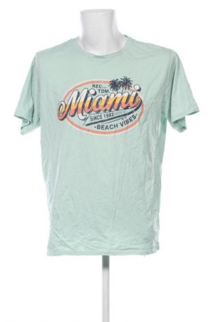 Męski T-shirt Jean Pascale, Rozmiar XXL, Kolor Zielony, Cena 64,99 zł